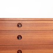 Commode double, 8 tiroirs, en teck par Borge Mogensen 1960