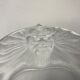 LALIQUE, ashtray with crystal lion's head XXth