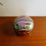 Iridescent porcelain candy box