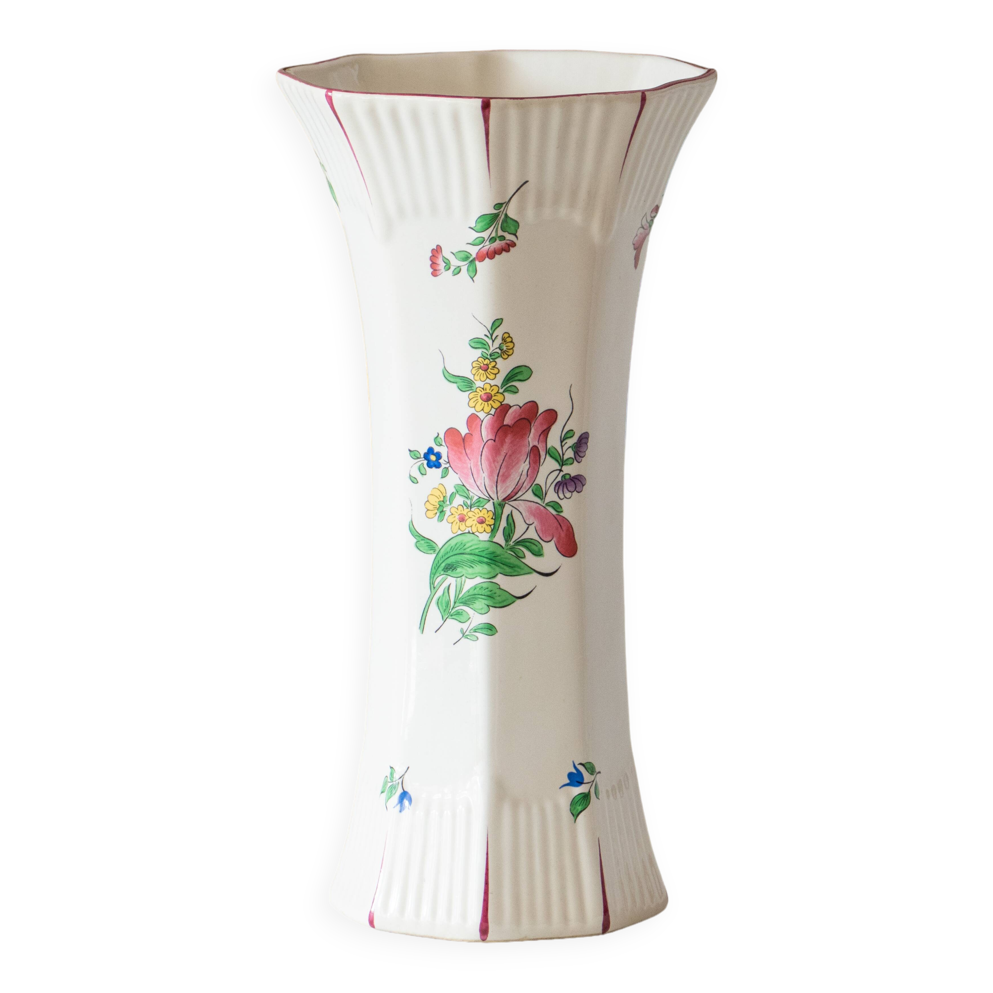 Vase with sides KG Luneville Street lamp