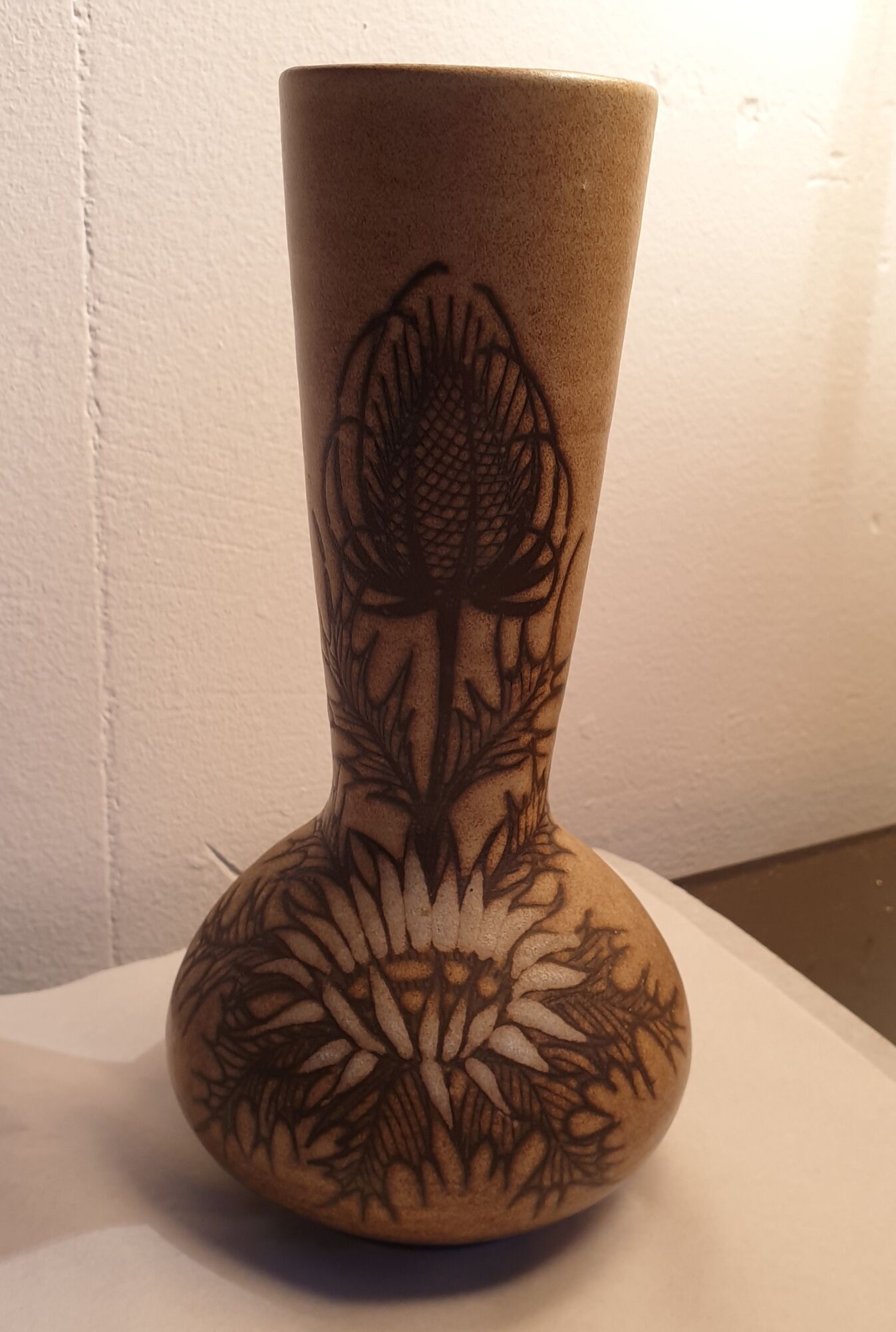 Vase Fonck and Mateo céramique Vallauris vintage