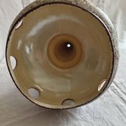 Vallauris style terracotta pendant light, 1970s