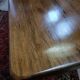 Solid wood monastery table