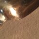 Pair of Christofle monogrammed cutlery
