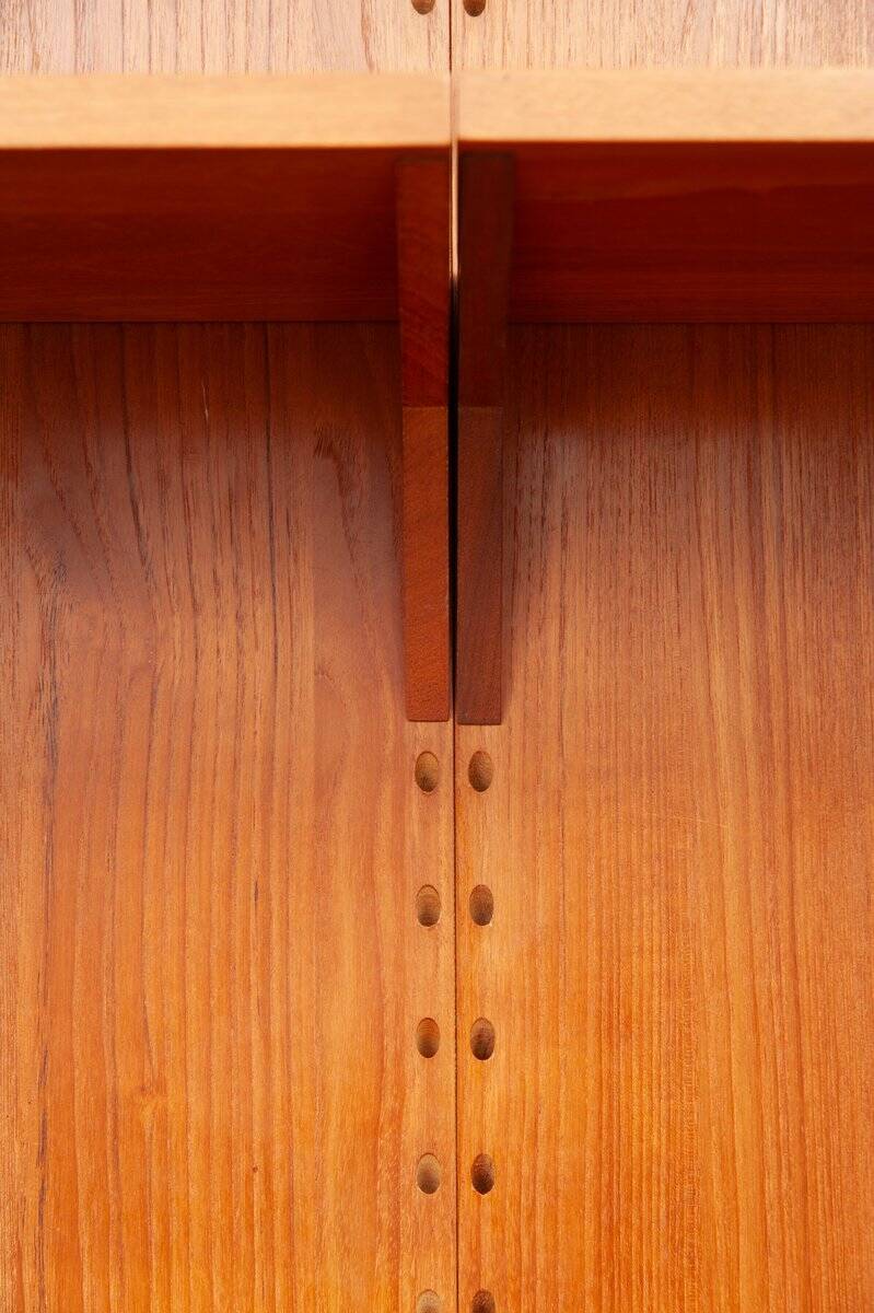 Royal mid-century teak wall unit by Poul Cadovius for Cado, 1960s