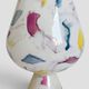 Postmodern Italian Murano Art Glass Chalice, Abstract Decoration, 1980s