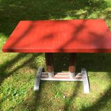 Bistro table 50s, top formica. 100 x 60 cm