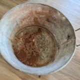 Old zinc basin diameter 44 cm