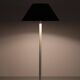 White Leather Floor lamp by Star Leuchten Germany 1970s
