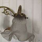Paire d'appliques tulipe