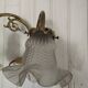 Pair of tulip wall lamps