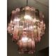 Paire de lustres en verre de Murano