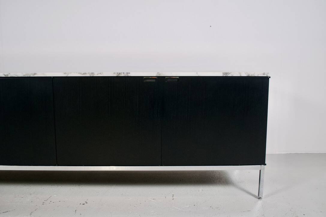 BLACK OAK AND FLORENCE MARBLE SIDEBOARD KNOLL 2000 KNOLL INTERNATIONAL PUBLISHER