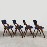 Danish vintage design dining chairs Hovmand Olsen