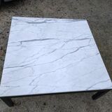 Large Carrara marble coffee table