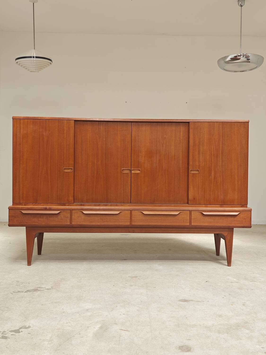 High enfilade by Johannes Andersen by Bordum & Nielsen, Samcom teak