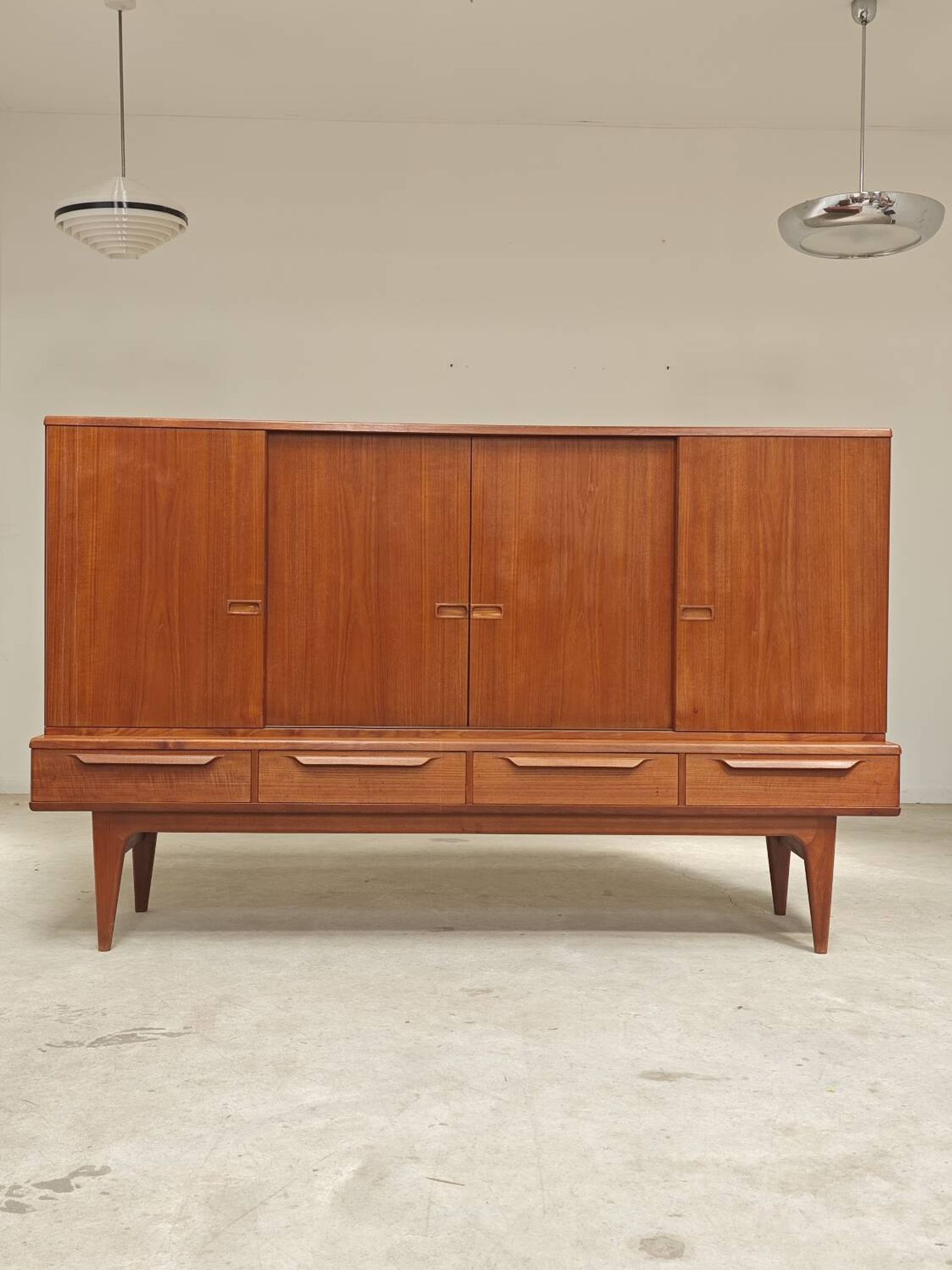 High enfilade by Johannes Andersen by Bordum & Nielsen, Samcom teak