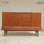 High enfilade by Johannes Andersen by Bordum & Nielsen, Samcom teak