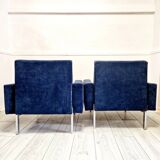 Paire De Fauteuils Club Danois Du Milieu Du Siècle Dernier De Style Kiushu