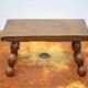 Wooden stool, small beaded foot stool, plant holder