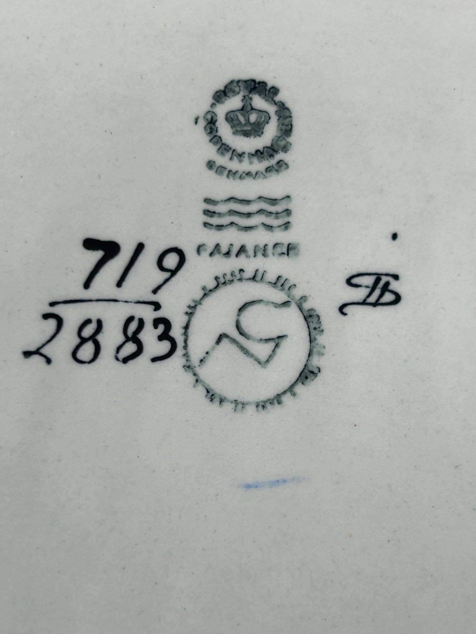 Royal Copenhagen dish by Nils Thorsson