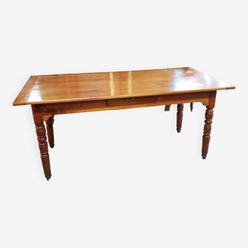 Cherry wood table