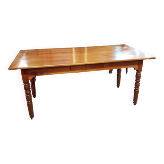 Cherry wood table