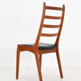 Set of 6 Korup Stolefabrik teak chairs in the style of Kai Kristiansen