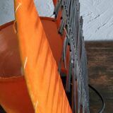 Lampe a poser orange vintage
