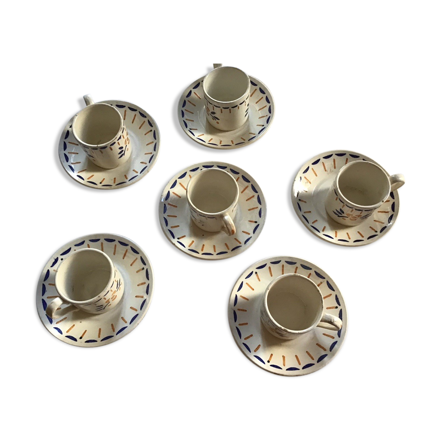 Art Deco 6-cup coffee set