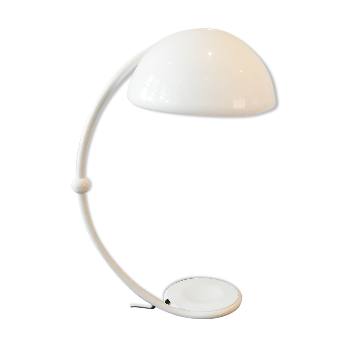 Mid-century Serpente lamppost by Elio Martinelli for Martinelli Luce