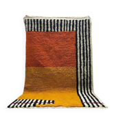 Tapis en laine pure taille de 100 x 200 cm