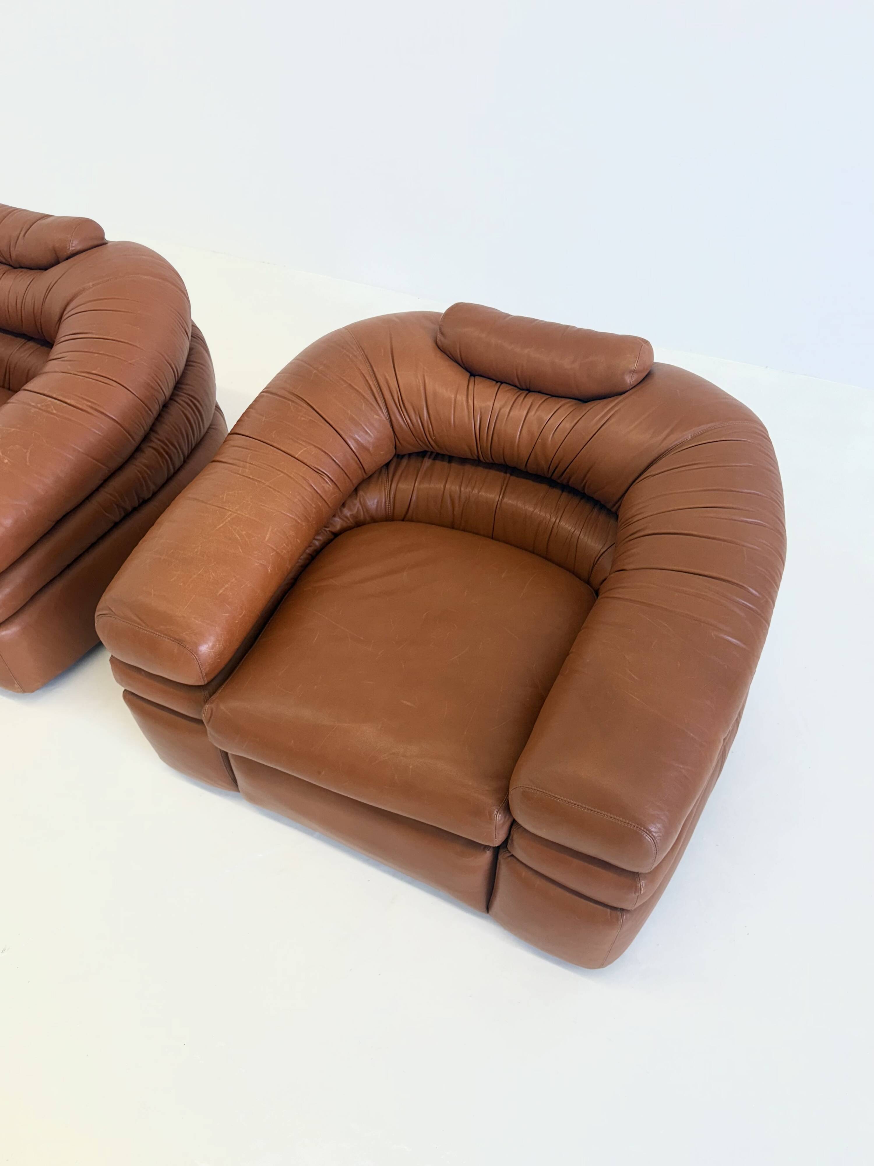 Straccio armchairs  De Pas, D'Urbino and Lomazzi for Zanotta