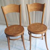PAIR OF CHAIRS OLD 1930