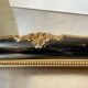 Antique frame Black & gilded borders on wood 51 x 35.5 cm