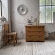 80s pine chest of drawers, mountain furniture