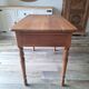Vintage solid wood desk with extensions.