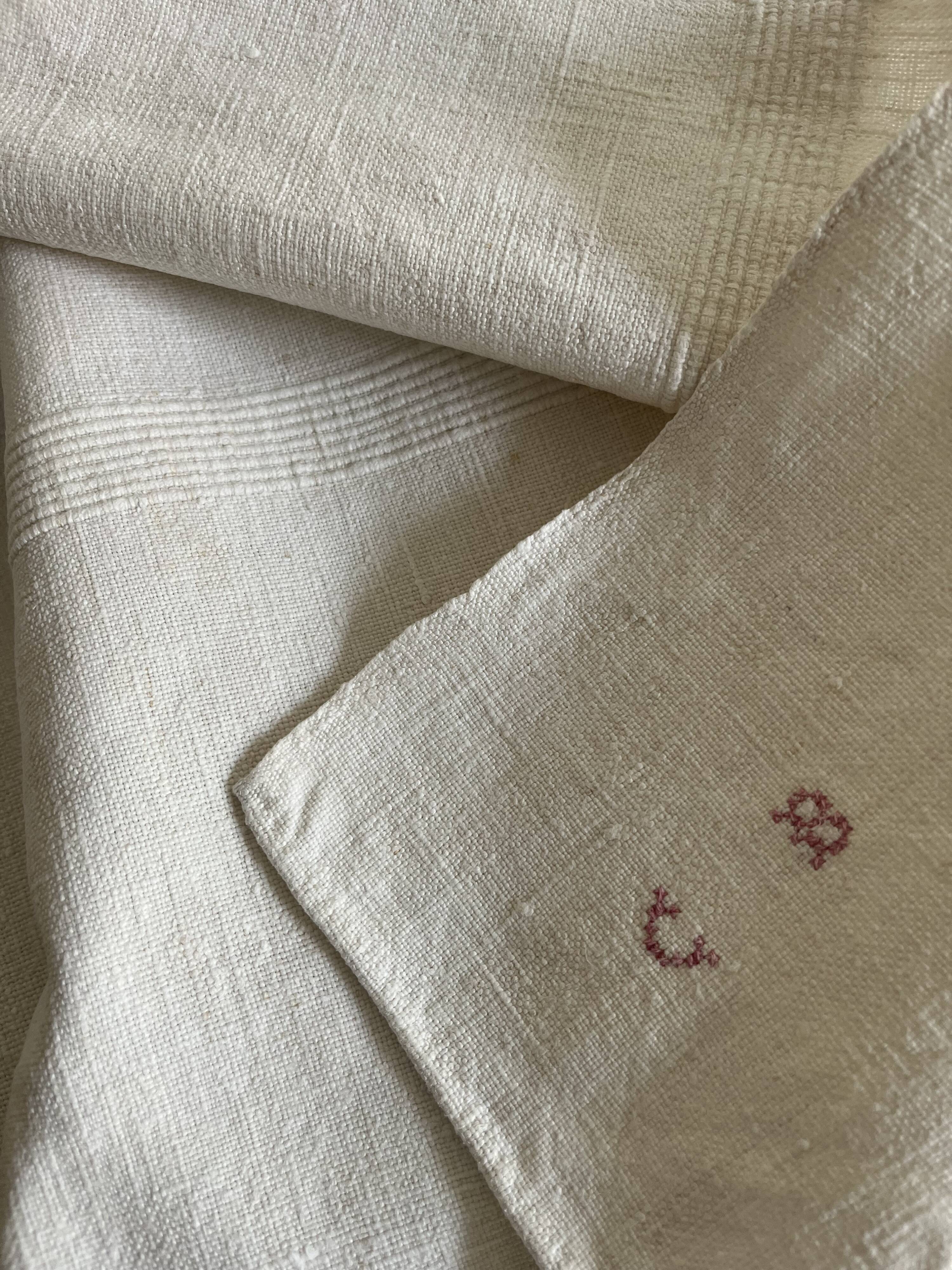 Winemaker's tablecloth, thick weave