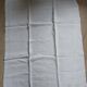 3 small antique tablecloths with embroidered initials PB