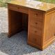 Office of the 50s in blond oak 1 box 5 drawers