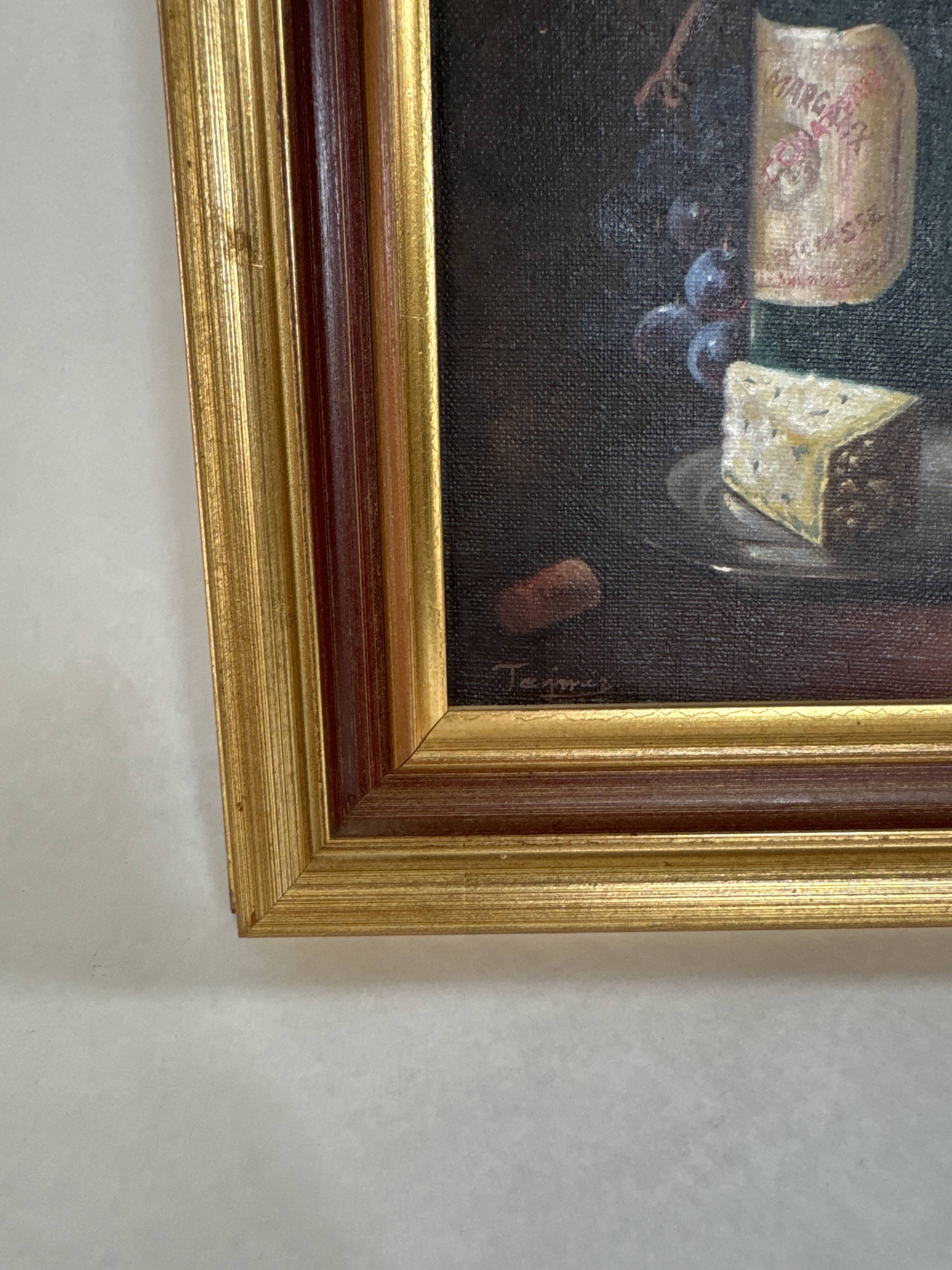 Oil painting on canvas still life