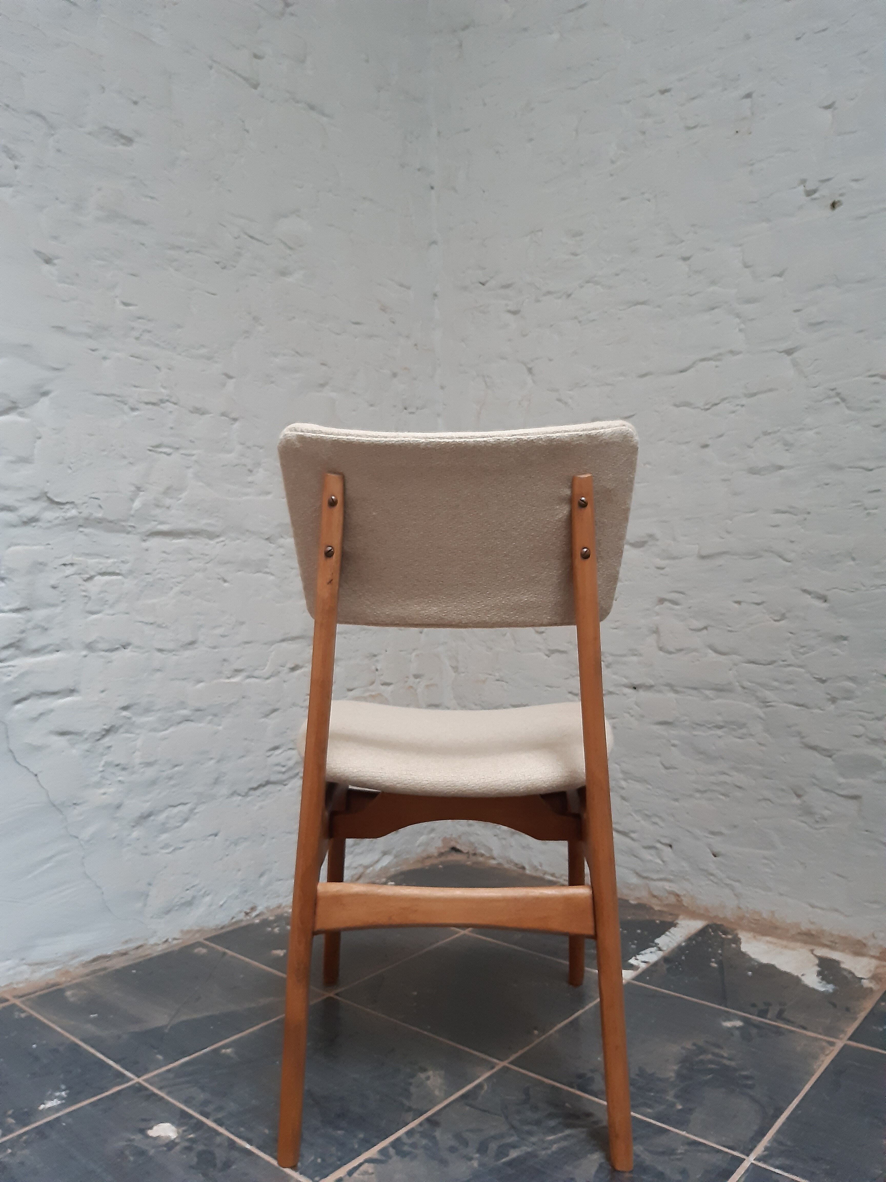 Set de 4 chaises hollandaises années 1960