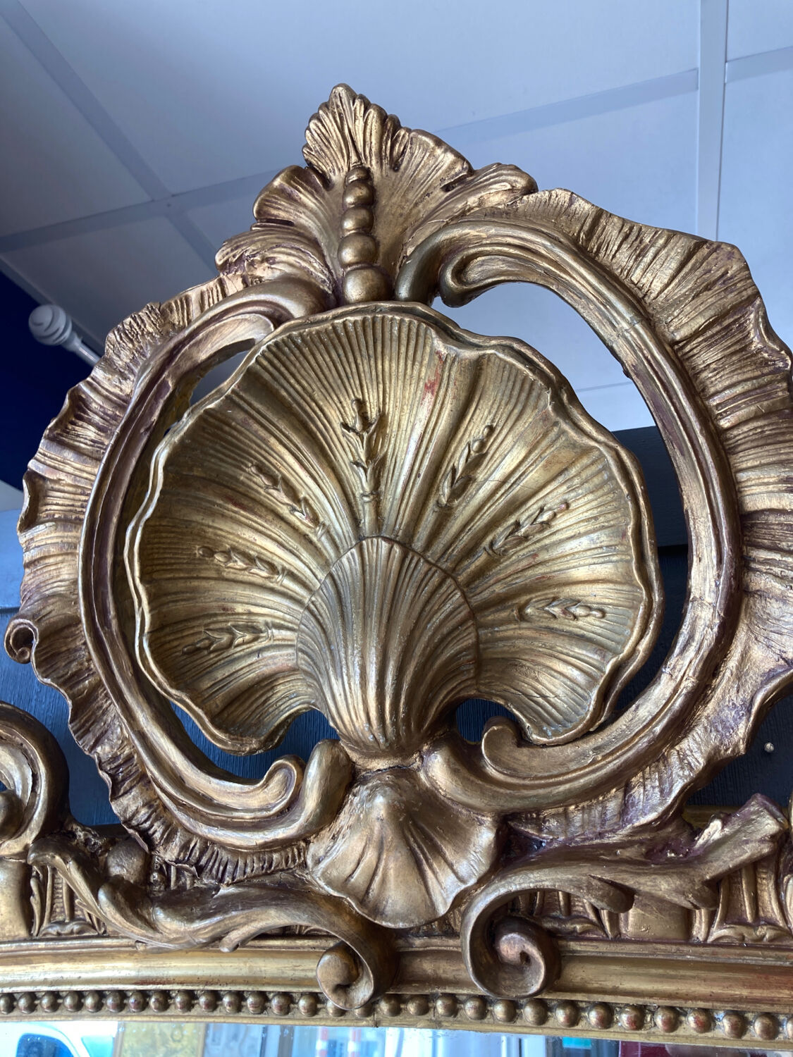 Golden mirror high 2m old