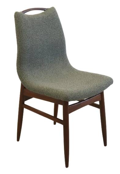 Set of 4 dining chairs 'Burgerwei' - new upholstery