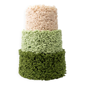 Grand Vase Dégradé - vert