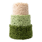 Large Gradient Green Vase