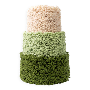 Grand Vase Dégradé Vert