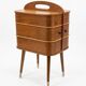 Scandinavian Teak Worker, Danish Design, 1960s