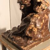 Beethoven's head in platter