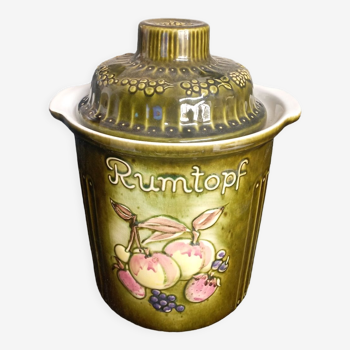 Ancien pot rumtopf, west germany.